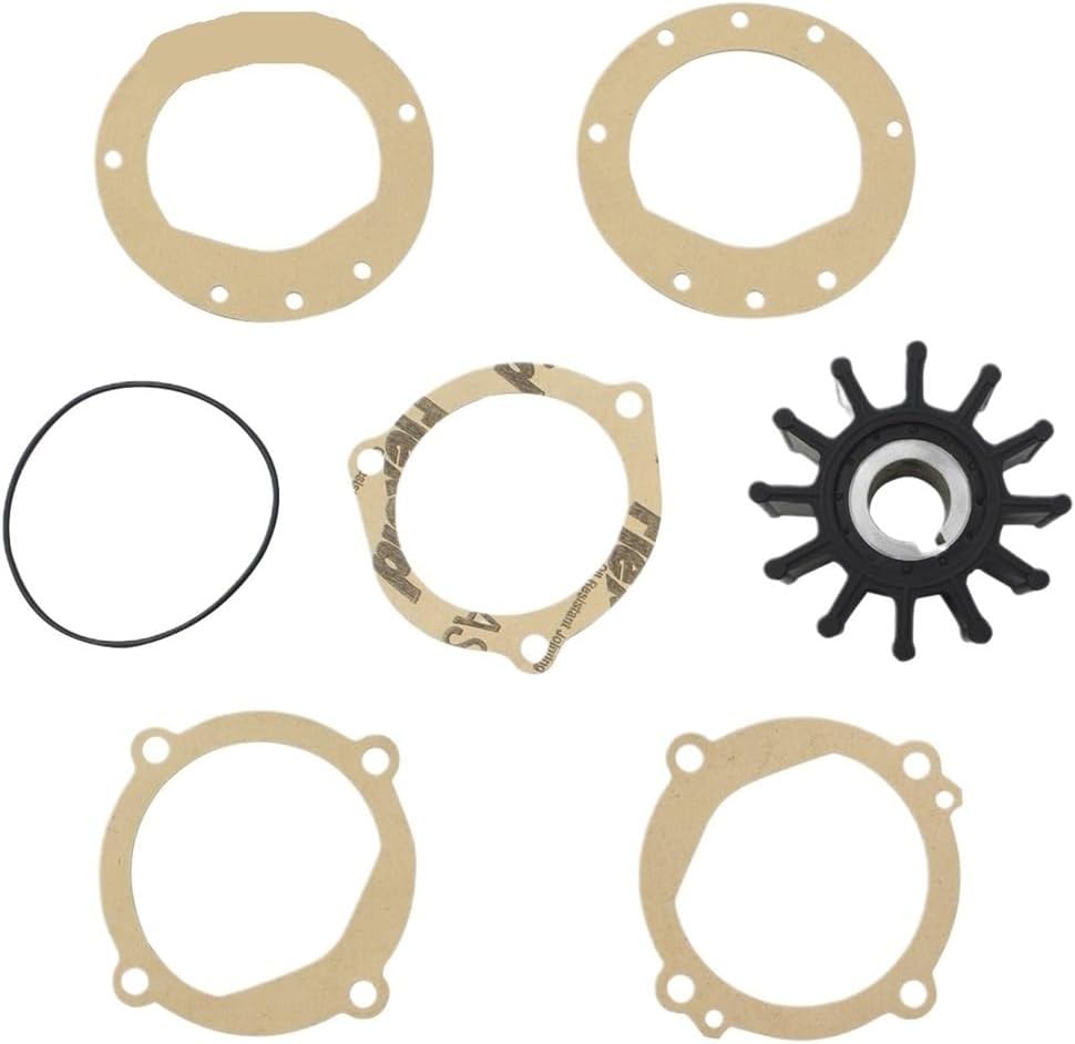 Water Pump Impeller Kit Compatible with Accessories Marine Pumps 3852398 3855079 835512 3854286