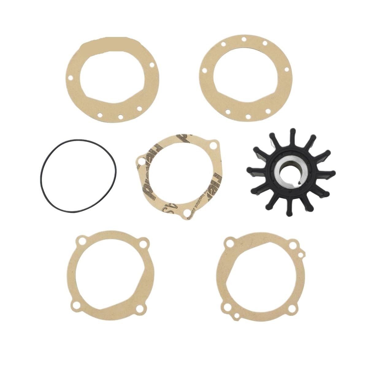 Kit Turbine de Pompe à Eau pour Résoudre la Surchauffe Moteur Marine 835512