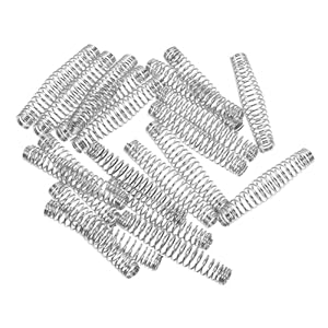 Balacoo 20pcs Garden Scissors Spring Stainless Steel Pruners Replacement Springs for Hand Pruners Garden Cli
