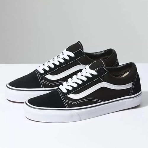 Tênis Old School Preto Branco (37)