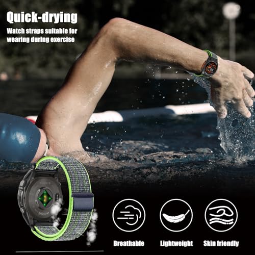Correa Nylon Quickfit 26mm para Garmin Fenix 8 y otros miniatura 5