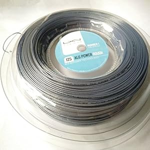 Nieuwe aankomst merk tennis string Alu power Rough125 beste prijs hoge kwaliteit tennis racket string promotie tennis string