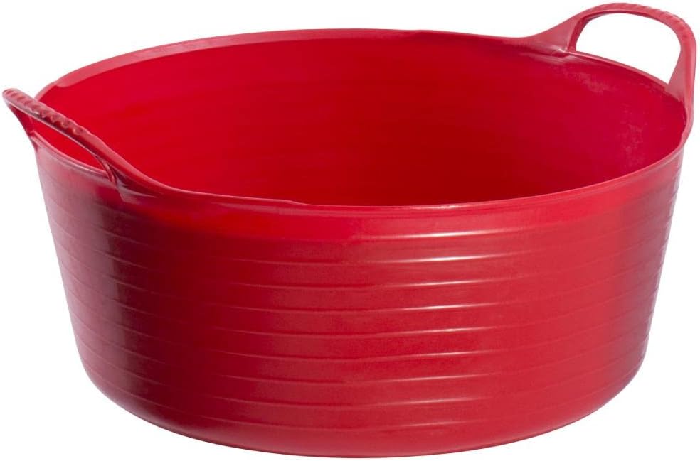 TubTrug SP15R Shallow Red Flex Tub, 15 Liter Health