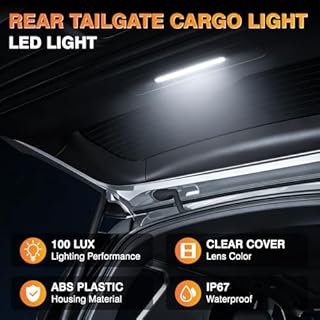 Turvysen Accessories for Honda Passport 2026 Rear Tailgate Cargo Light Assembly, Rear Cargo Area Interior Dome Light Replacement, Bright LED Utility Lamp OEM Replace 08V30-3BM-100