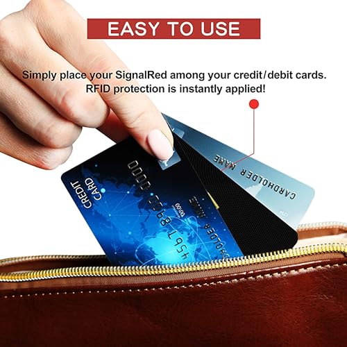 Image of SaiTech IT RFID Blocking Card, One Card Protects Entire Wallet Purse, NFC Contactless Bank Debit Credit Card Protector ID ATM Guard Card Blocker-(Black), Black, 20 pcs Black, Rf