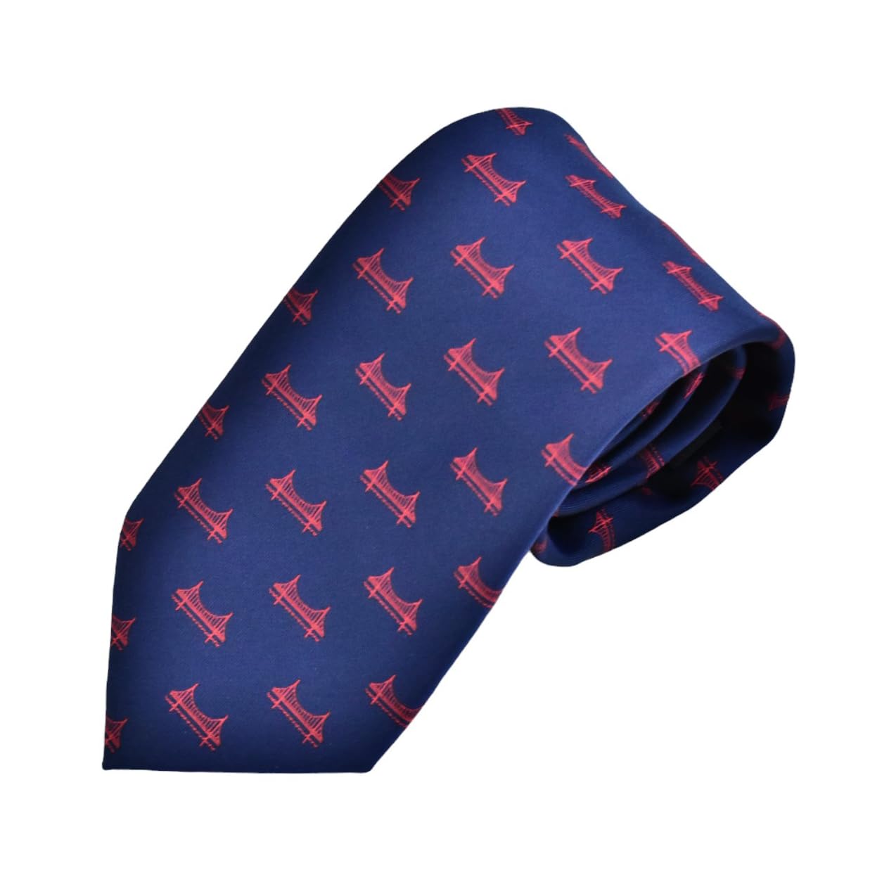 Maker V San Francisco Necktie - Golden Gate Bridge, SF & California