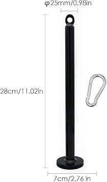 Fitness Cable Machine Arm Accessories - Training Device Kit, Gym Exercise Handles | Pull Down Attachment Tool, Resistance Workout Gear, Bodybuilding Gym Upper Body Muscle Strength Equipment
