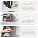 2 Pack Gas Stove Burner Cover, Stove Guard Stove Top Protector, Gas Stove Burner Liners, Compatible with Samsung Gas Stove Range, for Kitchen Cooking, Reusable, Non-Stick and Washable