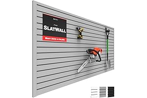 Slat Wall Panel System: Optimize Your Garage Storage