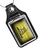 Don't Tread On Me Yellow Rattle Snake Keychain Key Holder Key Ring For Men Heavy Duty Car Keyring Fo