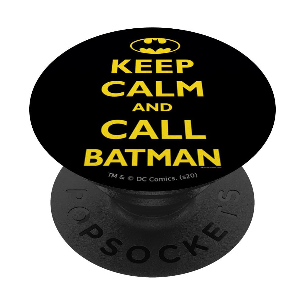 Batman Keep Calm PopSockets PopGrip Intercambiabile