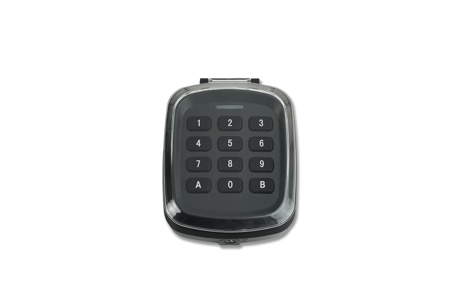 Hörmann Bouton à code sans fil 868 MHz compatible en anthracite Remplace le code HSM4-868 Serrure à code pour porte de garage Remplace FCT3 FCT-3 Serrure à combinaison Clavier motorisé de porte de