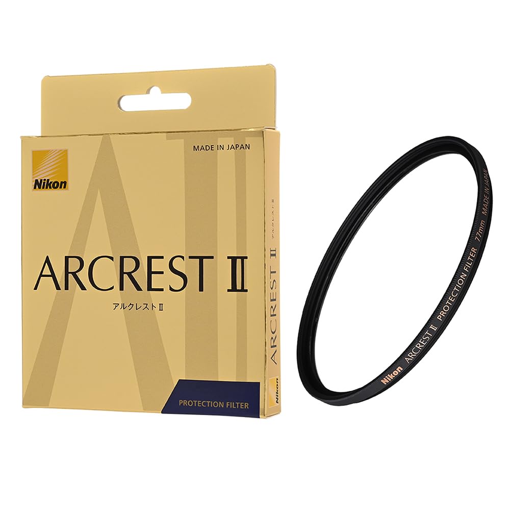Nikon ARCREST II Lens Protection Filter with Zero-One Anti-Reflective Coating (77mm)