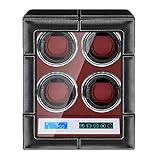 Intelligenter Touchscreen: Unser automatische uhrenbeweger box verfügt über einen intelligenten hightech touchscreen, der die Einstellung aller Rotationsmodi Ihrer Uhr erleichtert und sehr einfach zu bedienen ist.