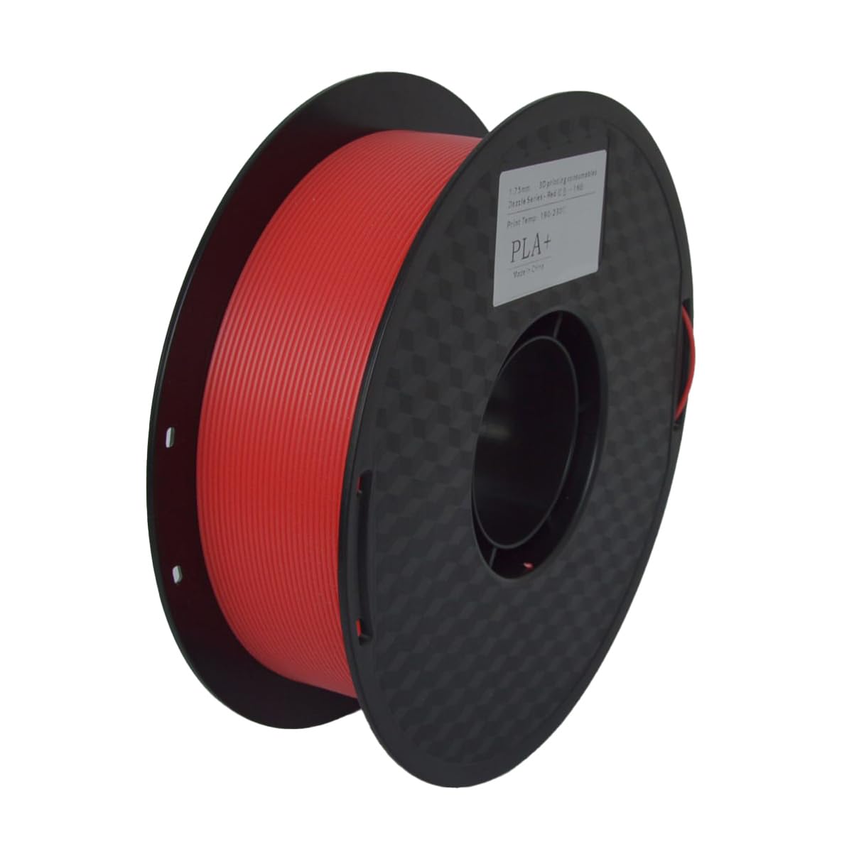 JIUFU Red PLA+ Filament 1.75mm,Dimensional Accuracy +/- 0.02mm,1kg Spool(2.2Ib),Fit Most FDM 3D Printer