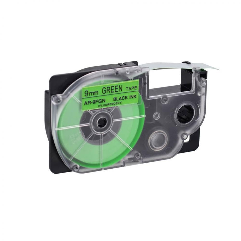 Nastri fluorescenti Stampanti per etichette compatibili da 9 mm, inclusa KL-60 KL-60SR KL-C500 KL-P350W