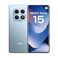Redmi Note 15 8+256 Glacier Blue (Adattatore di Alimentazione Non Incluso)