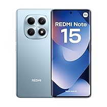 Redmi Note 15 8+256 Glacier Blue (Adattatore di Alimentazione Non Incluso)