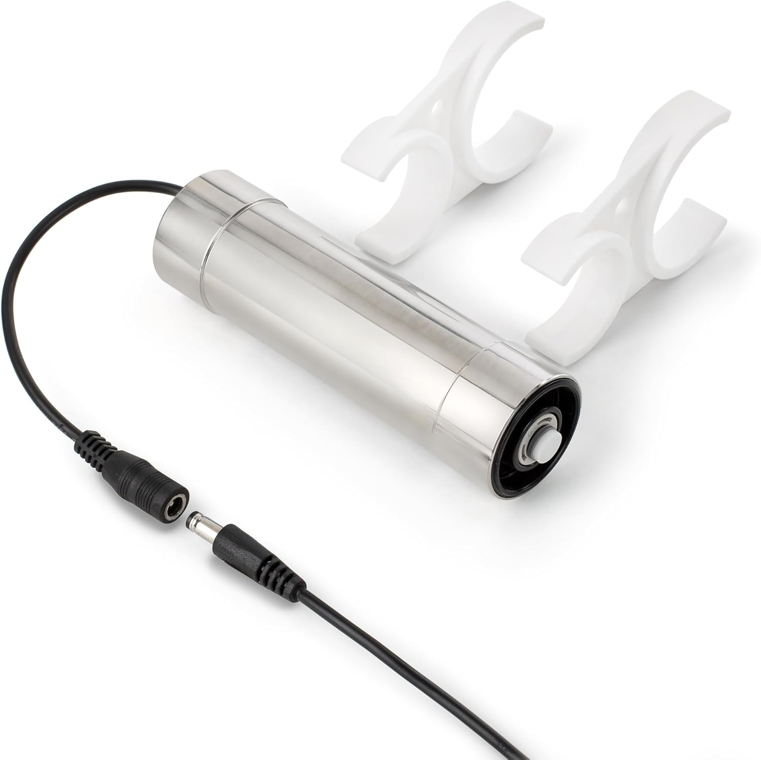 Sterilizzatore UV LED Ultra Sottile con Controllo del Flusso Automatico, Acciaio Inossidabile, 30 x 6,3 x 6,3 cm, 250g