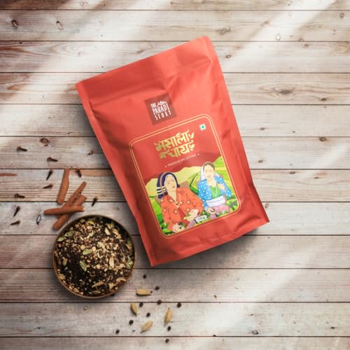 Image of The Pahadi Story Masala Chai Refill Pack 175g | Natural Indian Spiced Tea | No Added Flavours | Strong Aroma Kadak Taste, Authentic Masala Chai