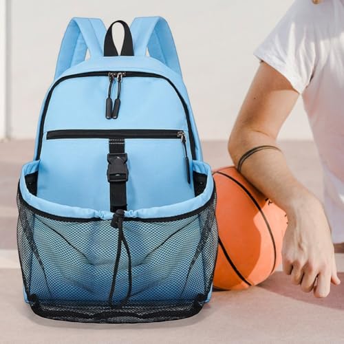 Mochila de baloncesto impermeable con malla para balones de voleibol y fútbol 4