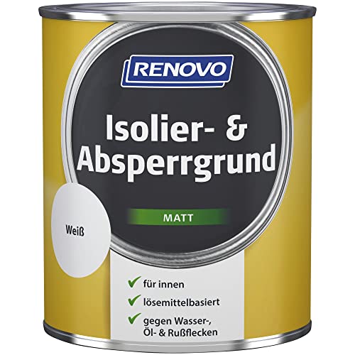 Renovo, Isolier- und Absperrgrund, 750 ml, für Innen, Öl-, Ruß- und...