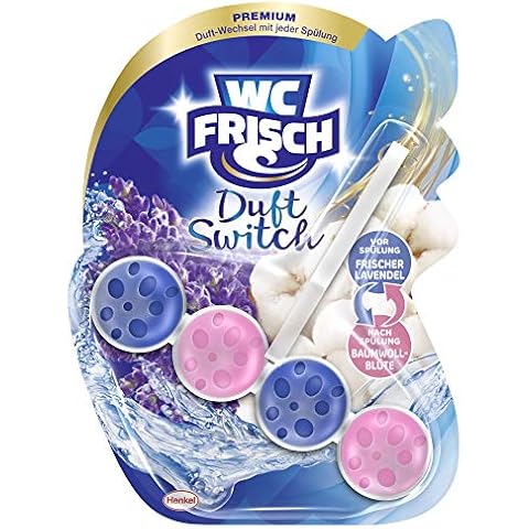 WC-Frisch Duft Switch Frischer Lavendel & Baumwoll-Blüte Cover