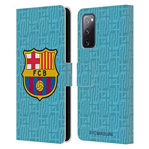 Coque Samsung S20 FE FC Barcelona Étui Cuir Portefeuille