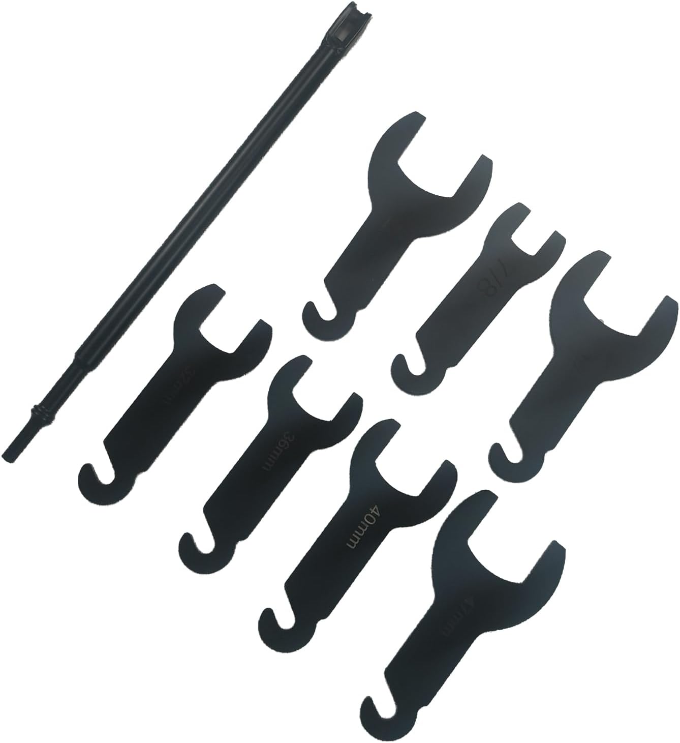 YCTMALL 8PCS Pneumatic Fan Clutch Wrench Fan Clutch Removal