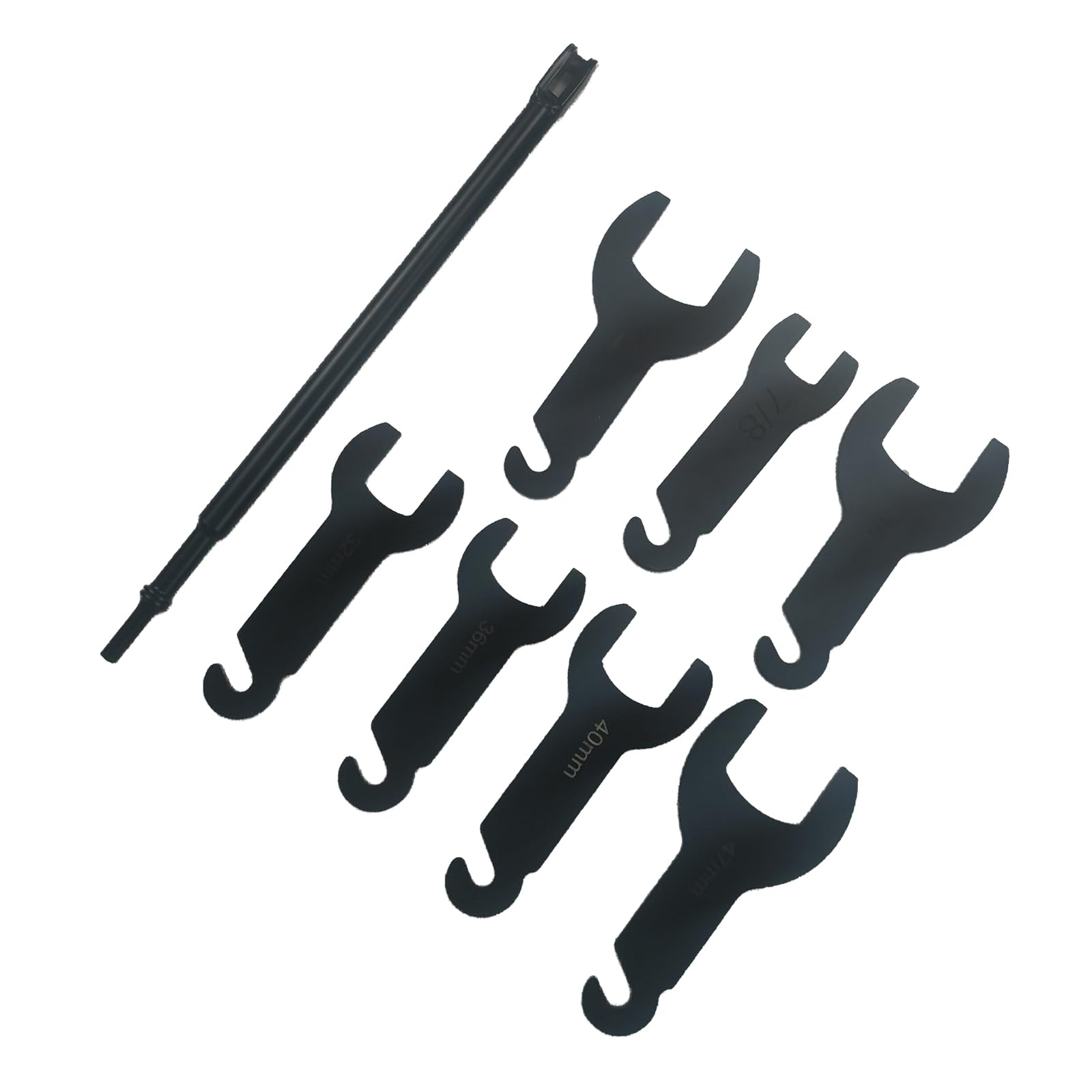 8PCS Pneumatic Fan Clutch Wrench Fan Clutch Removal Tool Kit 43300