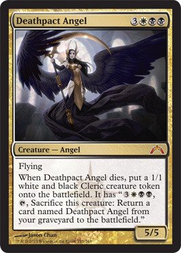 Amazon.com: Magic The Gathering - Deathpact Angel (153)