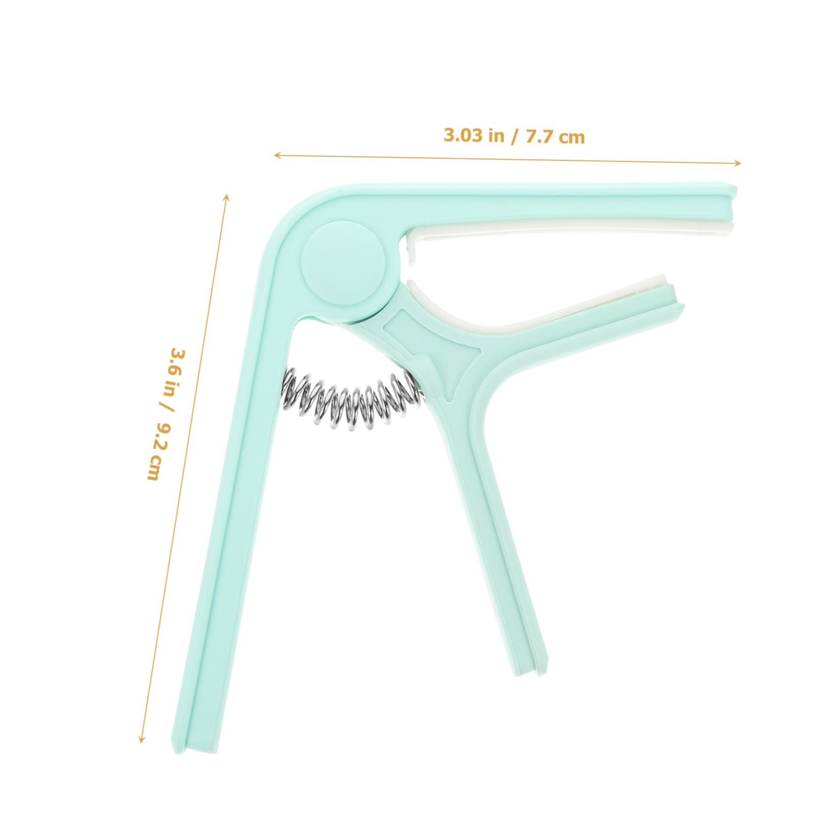 ERINGOGO 2pcs Acoustic Capo Durable Spring Tension Capo for Guitars and Ukuleles Non Slip Design Guitar Accessories for Music Lovers and Players