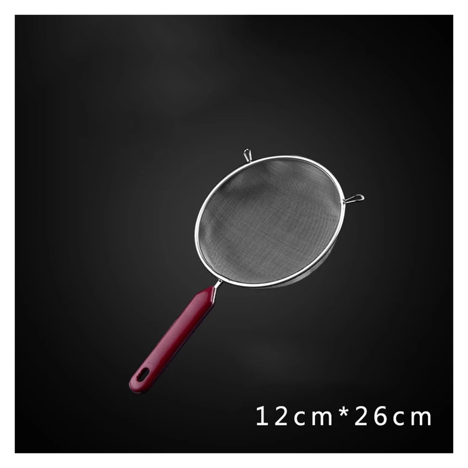 colador acero inoxidable 1 filtro de acero inoxidable for harina, tamiz, herramienta for pasta, máquina for hacer ramen y papas fritas, accesorios cocina(12cm)
