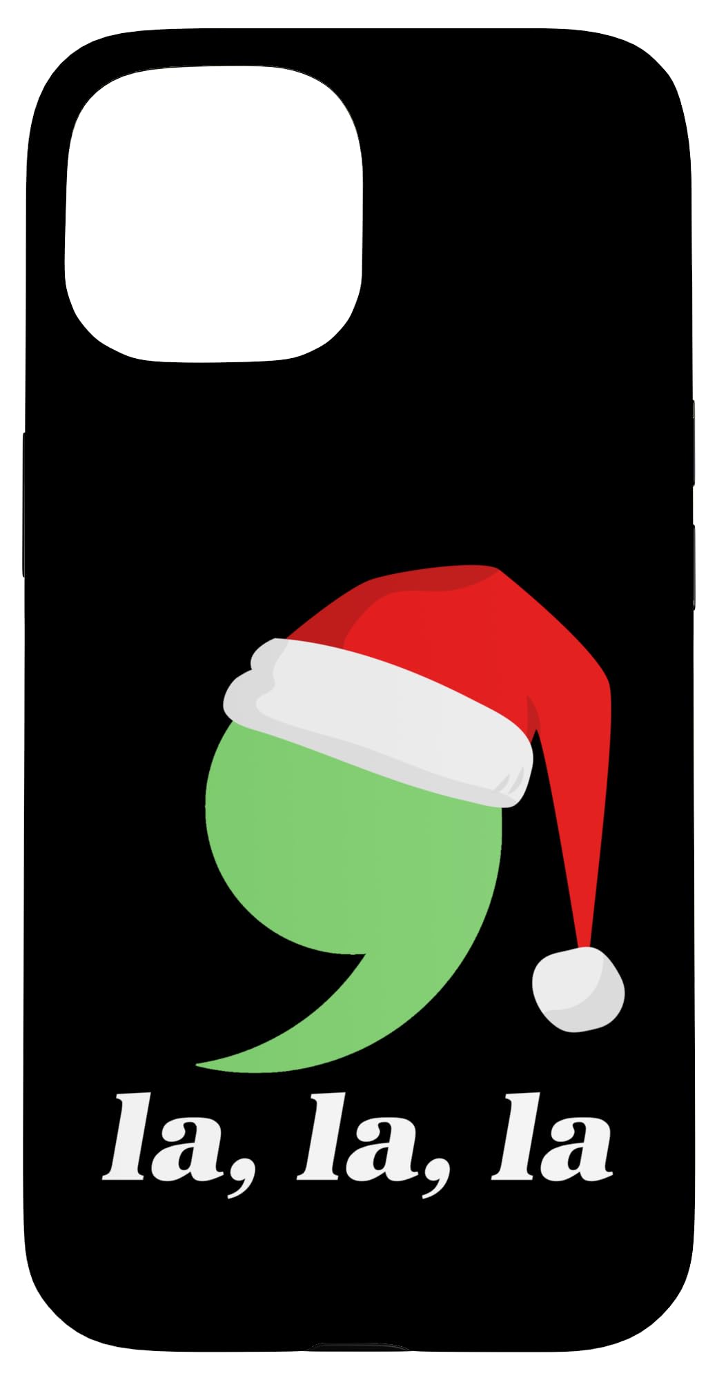 iPhone 15 Comma La La La Kamala Harris 2024 President Christmas Santa Case