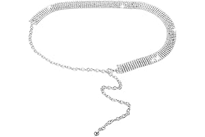 Silver Belt for Formal Dress: Elevate Your Style with Diamonds