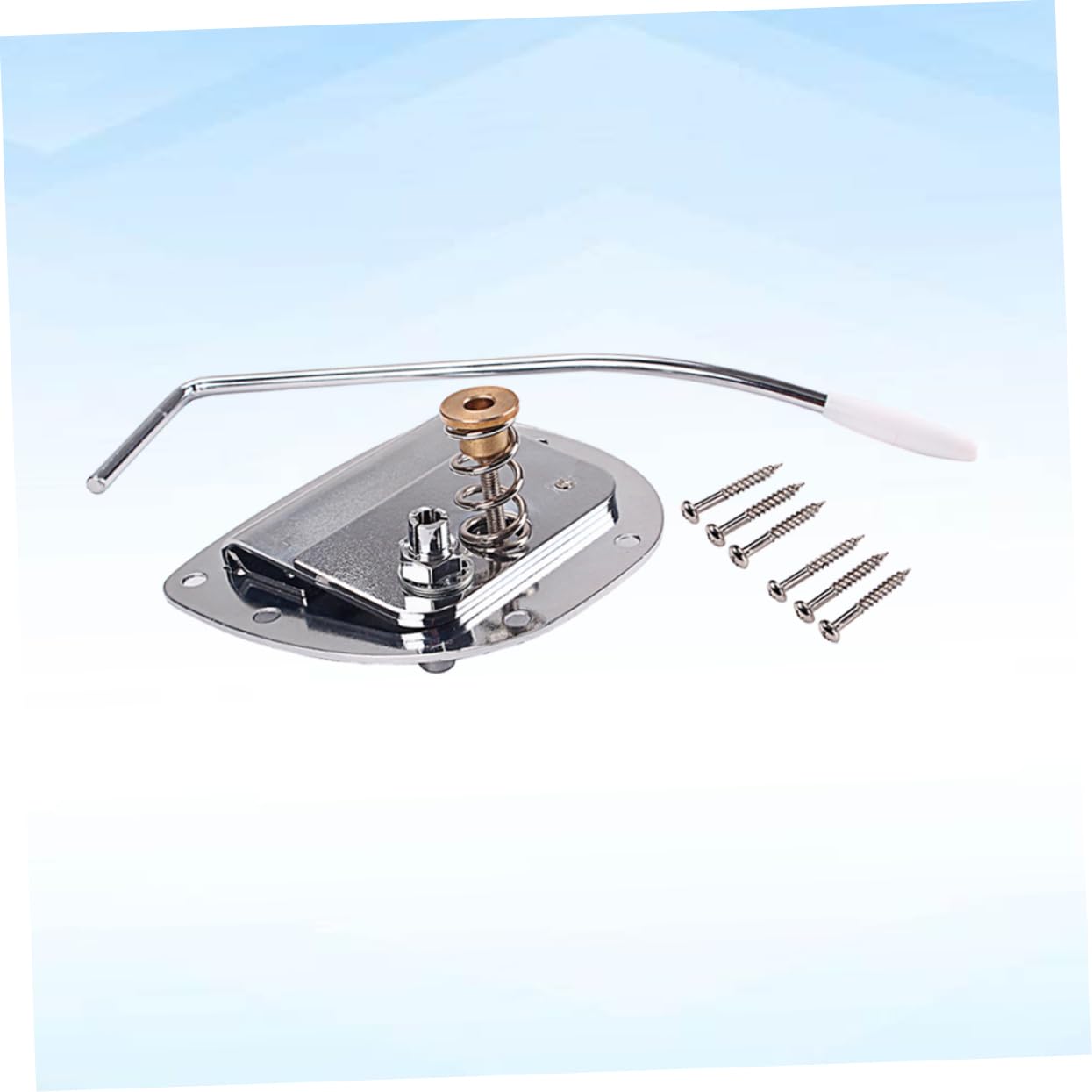 Totority 1set Ga426 System Electric Guitar Bridge Tailpiece -loading Saddle Easy Install Guitar Parts