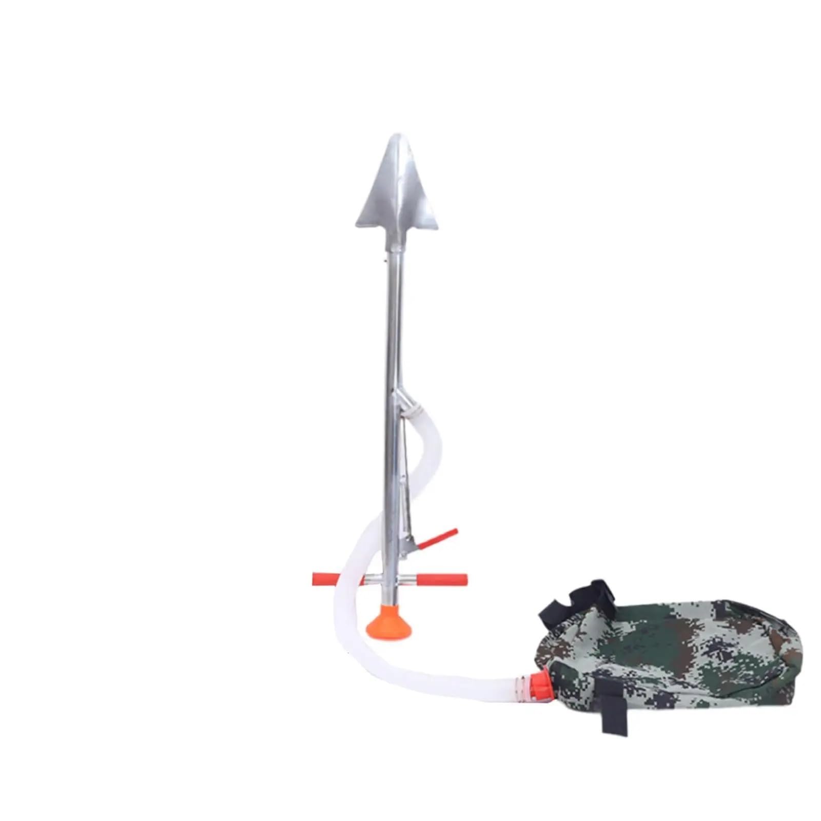 Strumenti per Semina Fertilizzante spruzzatore ferro zaino agricolo fertilizzante mais attrezzo manuale giardinaggio per alberi da frutto fattoria giardino Strumenti Agricoli(Without backpack)