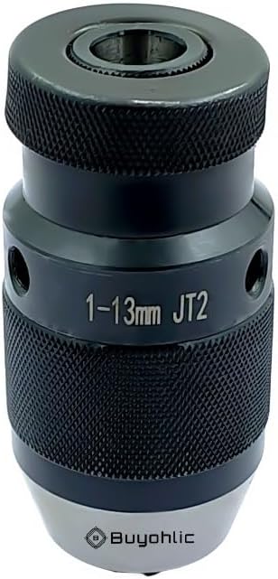 Buyohlic JT2 Keyless Drill Chuck Capacity 1-13mm