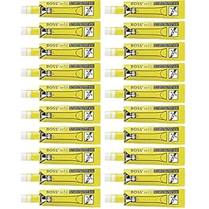 Inkt om na te vullen – STABILO BOSS ORIGINAL navulling – 20 stuks – geel