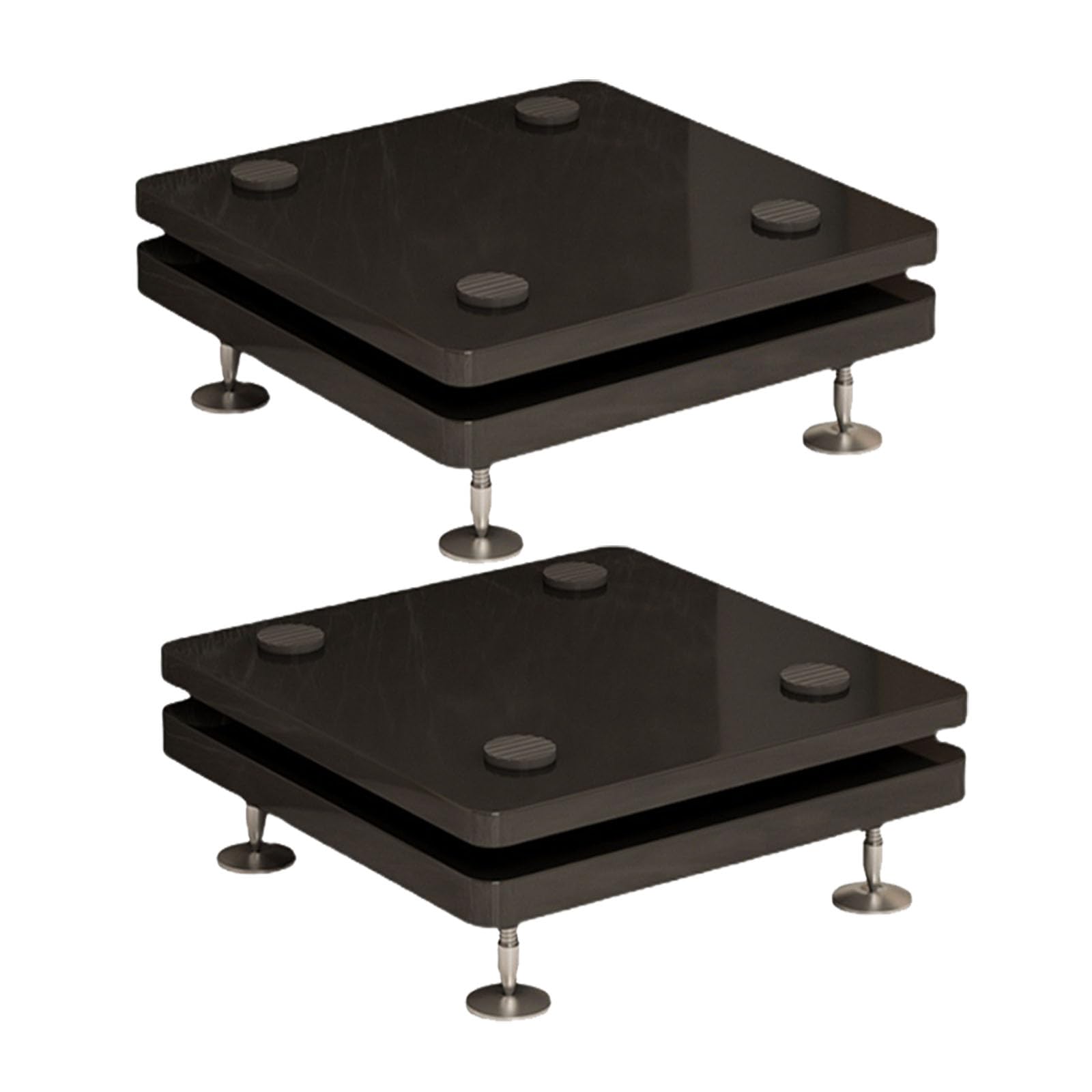Support d'isolation pour caisson de basses 30x35x8 cm à deux niveaux