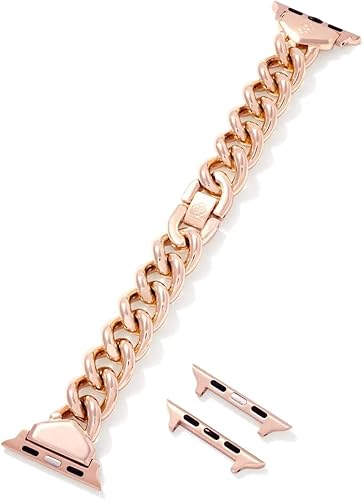 Miniatura 2 de Kendra Scott Whitley - Correas de reloj con cadena, compatibles con Apple Watch y Samsung Galaxy Watch de 0.787 in