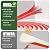 GAMZAU 118inch Flexible Quarter Round Molding Caulk Strip, Peel and Stick Vinyl Trim for Wall Corner Ceiling, Backsplash Tile Edge, Countertops, Baseboard, Floor(White)
