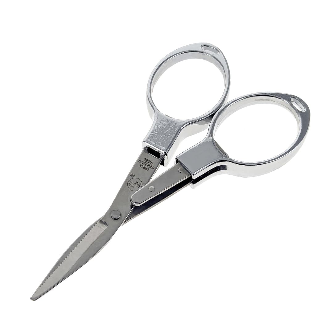 Amazon.com: SE Folding Scissors Snips Stainless Steel Slide