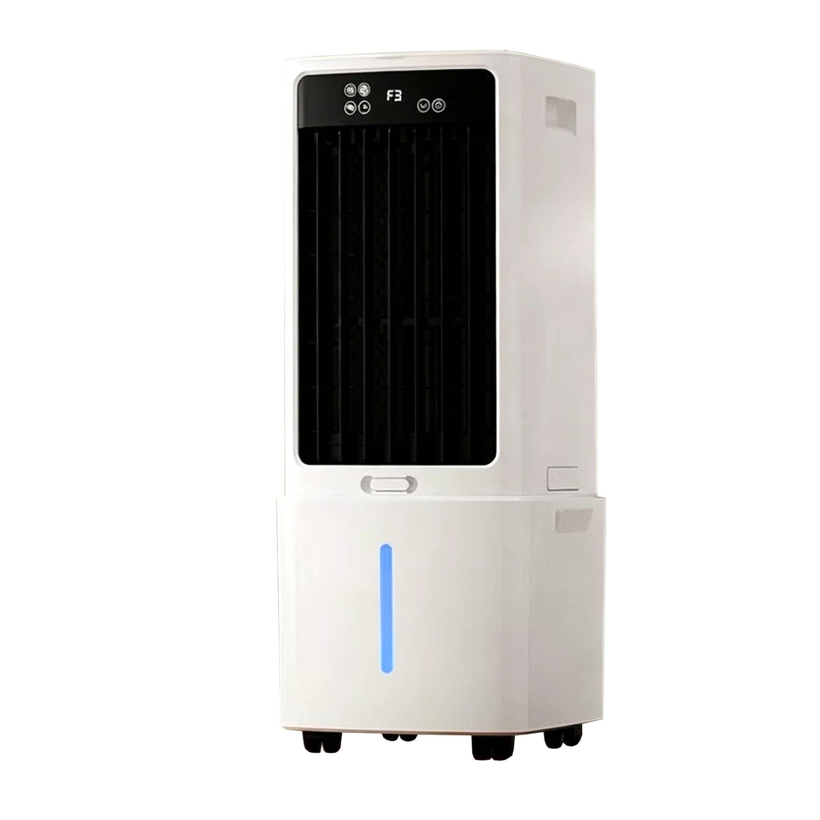 Air Cooler 12L Portable, Evaporative 3-in-1 Fan with Remote Control, 3 Speeds, 12H Timer, Oscillation, Quiet for Home Office