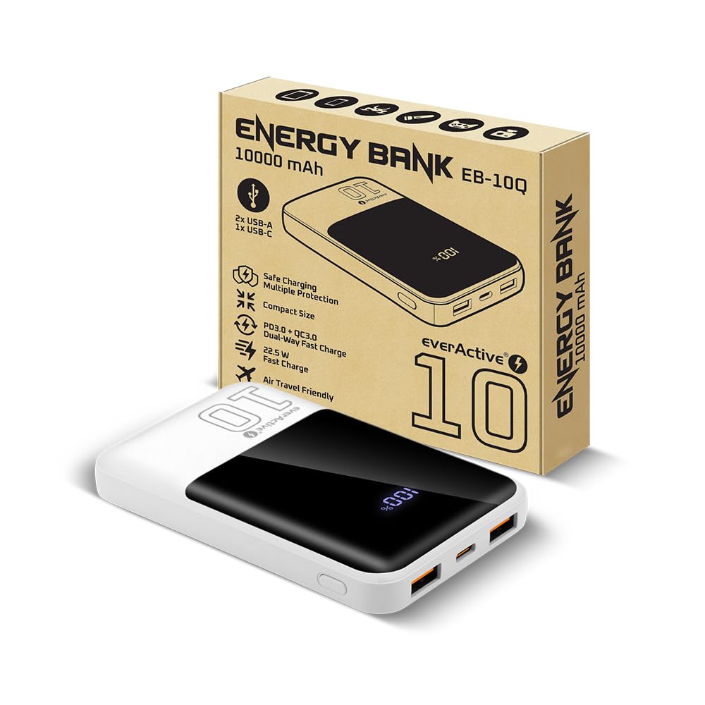 Power Bank (powerbank) everActive Energy Bank EB-10Q 22,5W 10000mAh