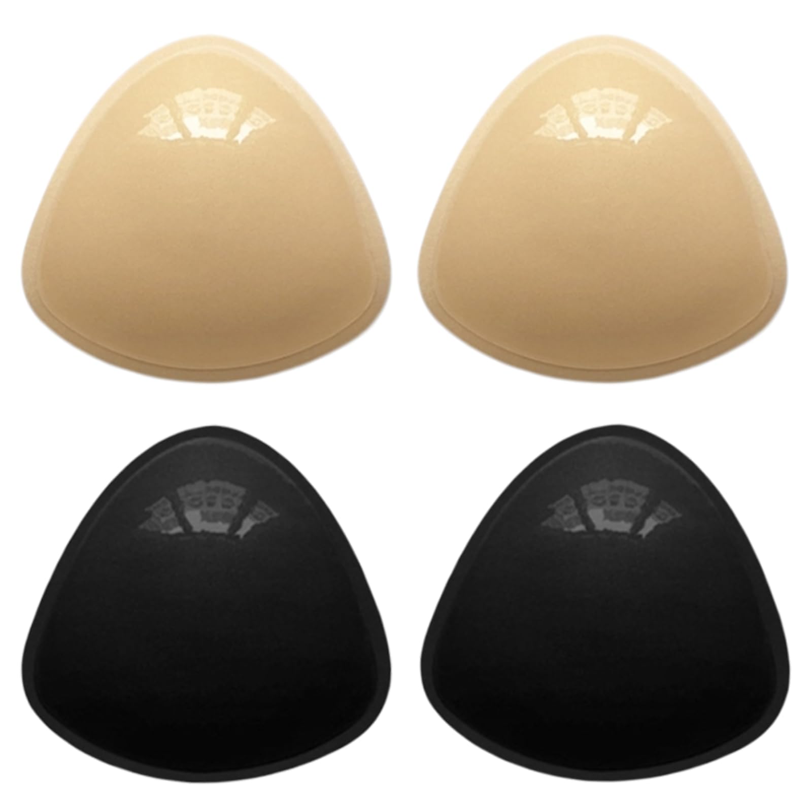 Double-Sided Sticky Bras Inserts Self Adhesive Boob Pads Bras Pad Bras Inserts Breathable Silicone Push Up Breast Pad