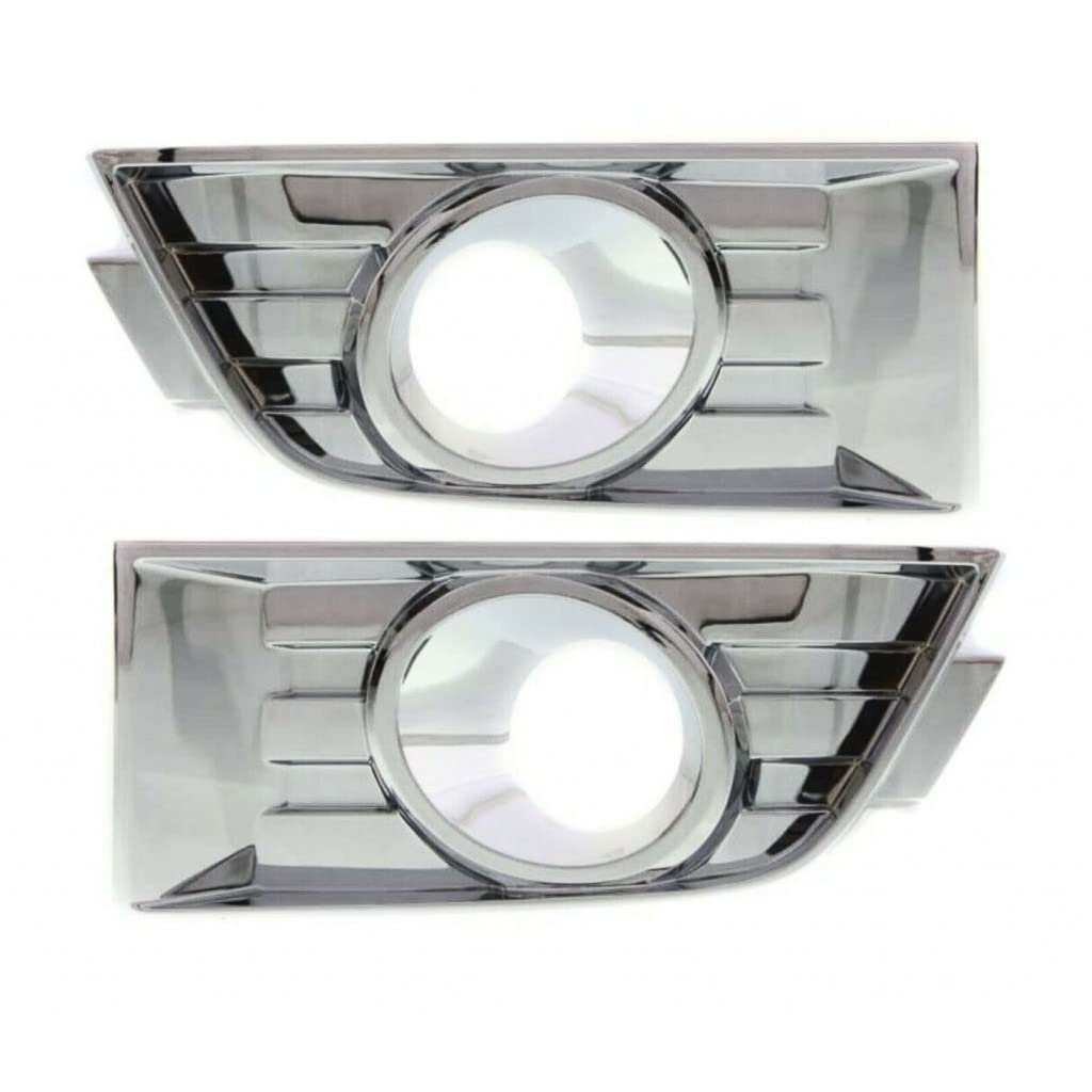 Photo 1 of For Ford Edge Fog Light Cover 2007 08 09 2010 Driver and Passenger Side Pair/Set | Chrome