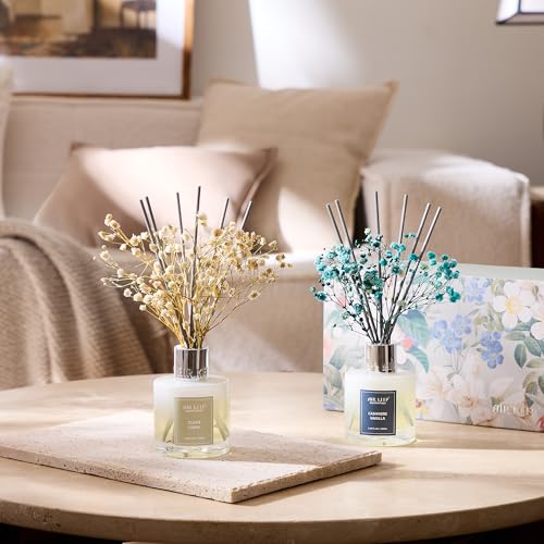 Airkeep Reed Diffuser 3.38 oz (100ml) 2pk,Clean Linen/Cashmere Vanilla Scented Reed Diffuser Set,Reed Diffuser & Oil Diffuser Sticks, Aromatherapy, Home & Kitchen Décor,Fragrance and Gifts - Image 3