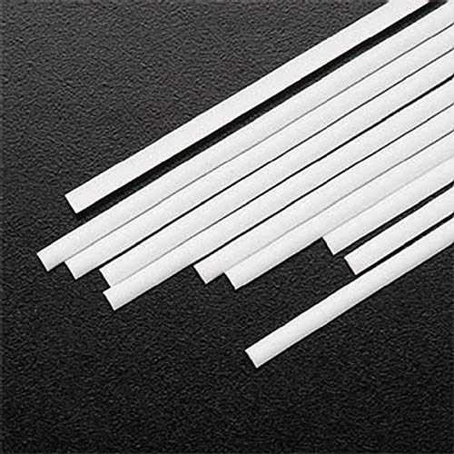 Plastruct MRH-100 Half-Round Rod.10010 PLS90883 Plastic Building Supplies