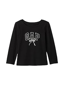 GAP Baby Girls' Long Sleeve Graphic Tee T-Shirt
